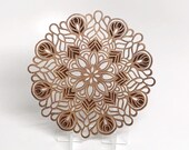 Slavic Mandala Panel | Lace Style | Kołowrót | Rodnovery | Słoneczko | Eastern European | Mandala | Wall Decor | 5.5"