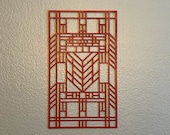 Prairie Style Wood Wall Hanging: Arts & Crafts Decor