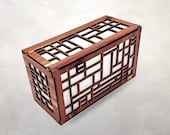 Arts & Crafts Doorbell Chime Cover | Architectural Design | Entryway Decor | Mission Craftsman Style | 12" x 8" x 4"