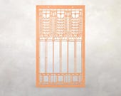 Frank Lloyd Wright Tree of Life Wood Wall Decor - Mission Style