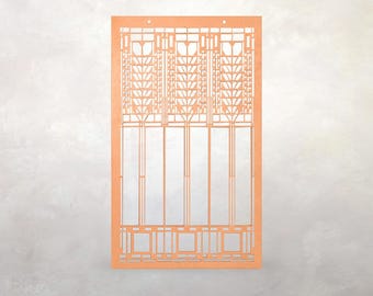 Frank Lloyd Wright Tree of Life Wood Wall Decor - Mission Style