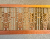 Frank Lloyd Wright Robie House Inspired Wall Hanging: Art & Crafts Decor