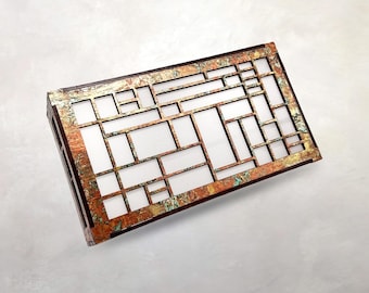 Cubierta para timbre de puerta Arts & Crafts / Diseño arquitectónico / Entrada / Ernest Batchelder / 23 x 13 x 5,7 cm