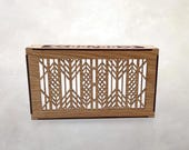 Prairie School Doorbell Chime Cover  | Architectural Design | Entryway | 9" x 5" x 2.25"