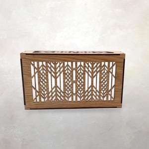 Prairie School Doorbell Chime Cover  | Architectural Design | Entryway | 9" x 5" x 2.25"