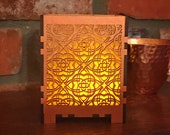 Fanoos Arabesque Votive Candle Lamp | Marrakech | Morocco | Muslim | Votive Holder | Tea Light