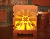 Frank Lloyd Wright Robie House Inspired Votive Candle Lamp