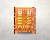 Prairie Style Architectural Candle Lamp | Darwin D Martin House | Frank Lloyd Wright | Art Deco | Votive Holder | Tea Light | Organic