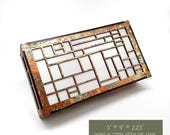 Doorbell Chime Cover | Ernest Batchelder Inspired | Arts & Crafts | Mission | Craftsman | MCM | Frank Lloyd Wright