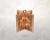 Frank Lloyd Wright Storer House 3D Ornament: Arts & Crafts | Prairie Style