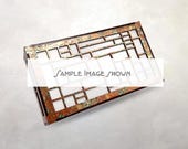 Arts & Crafts Doorbell Chime Cover | Architectural Design | Entryway Decor | Mission Craftsman Style |  Exposed Tubes | 10.5" x 12.5" x 3.5"