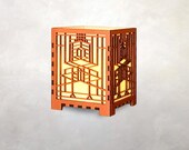 Prairie School Architectural Candle Lamp | Robie House | Frank Lloyd Wright | Votive Holder | Tea Light