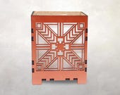 Arts & Crafts Architectural Candle Lamp | Robie House | Frank Lloyd Wright | Votive Holder | Tea Light