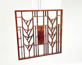 Frank Lloyd Wright Ornament: DeRhodes House Inspired, Arts & Crafts Style