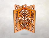 Frank Lloyd Wright Imperial Hotel Ornament: Arts & Crafts Style 3D Decor