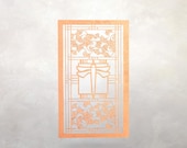 Mission Style Ginkgo Dragonfly Wood Wall Decor: Nature-Inspired Art