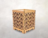 Arts & Crafts Architectural Candle Lamp | April Showers | Frank Lloyd Wright | Votive Holder | Tea Light