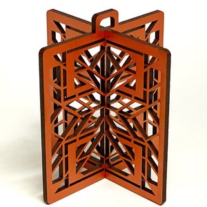 Frank Lloyd Wright Imperial Hotel Inspired 3D Ornament, Art & Crafts Style, Mission Style, Craftsman Style