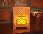 Frank Lloyd Wright Imperial Hotel Inspired Votive Candle Lamp