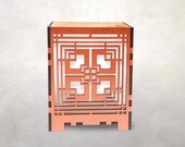 Mayan Revival Architectural Candle Lamp | Storer House | Frank Lloyd Wright | Votive Holder | Tea Light