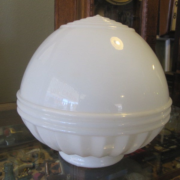 Vintage-Ceiling-Light-Globe-8 1/2" tall