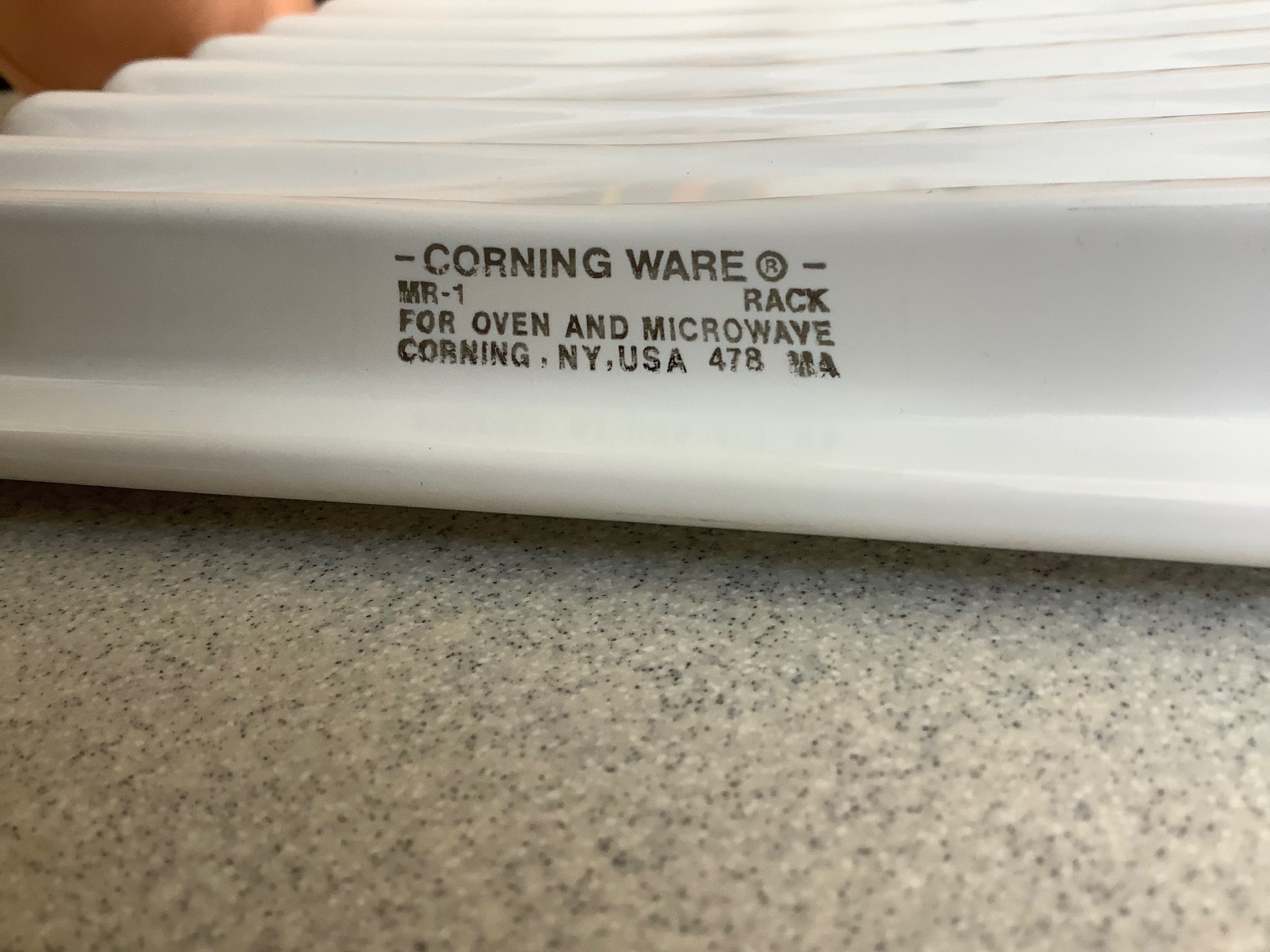 Vintage Corning Ware MR-1 Grill Rack Multi Functional Bacon Sausage ...