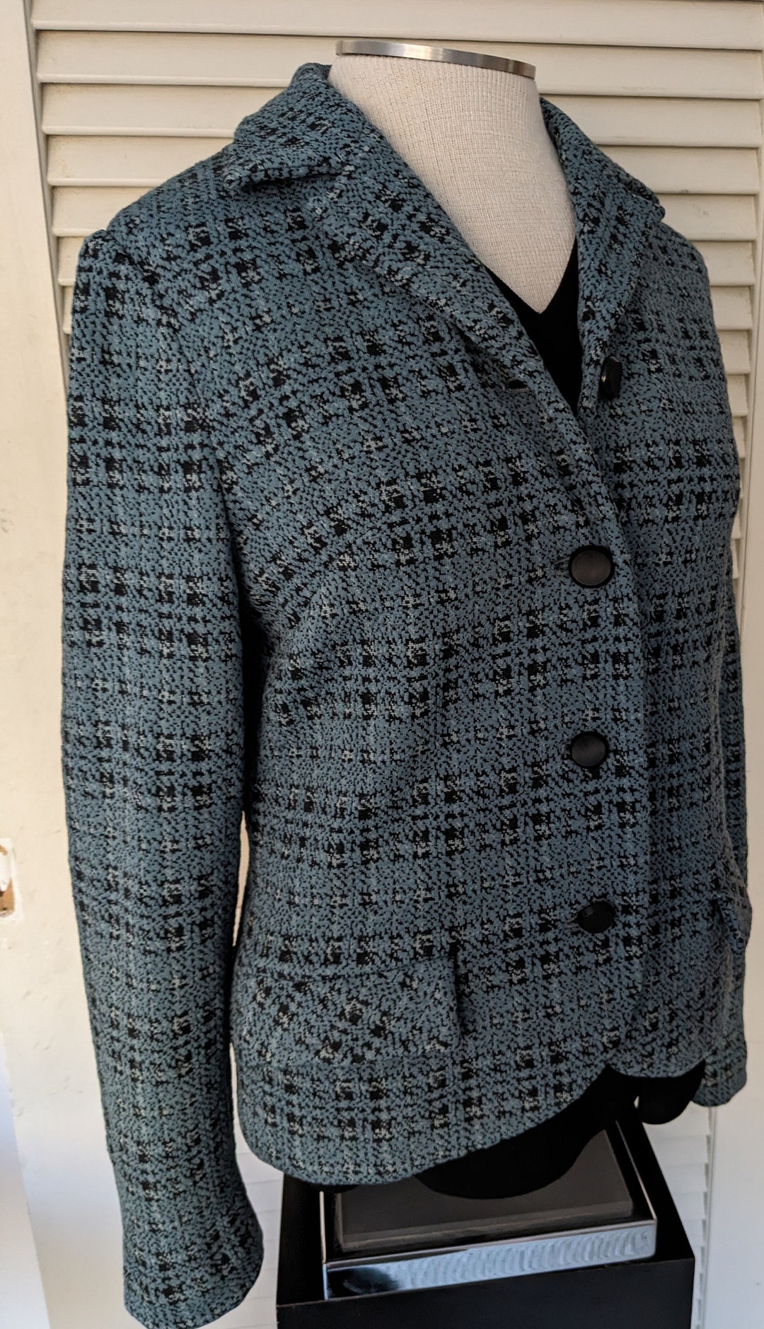 Vintage Alpinit Swiss Wool Knit Jacket Beautiful Rare Find Moth