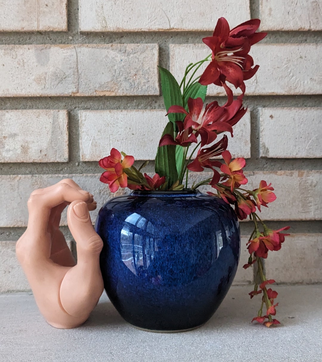 Speckled Vase, Yellow