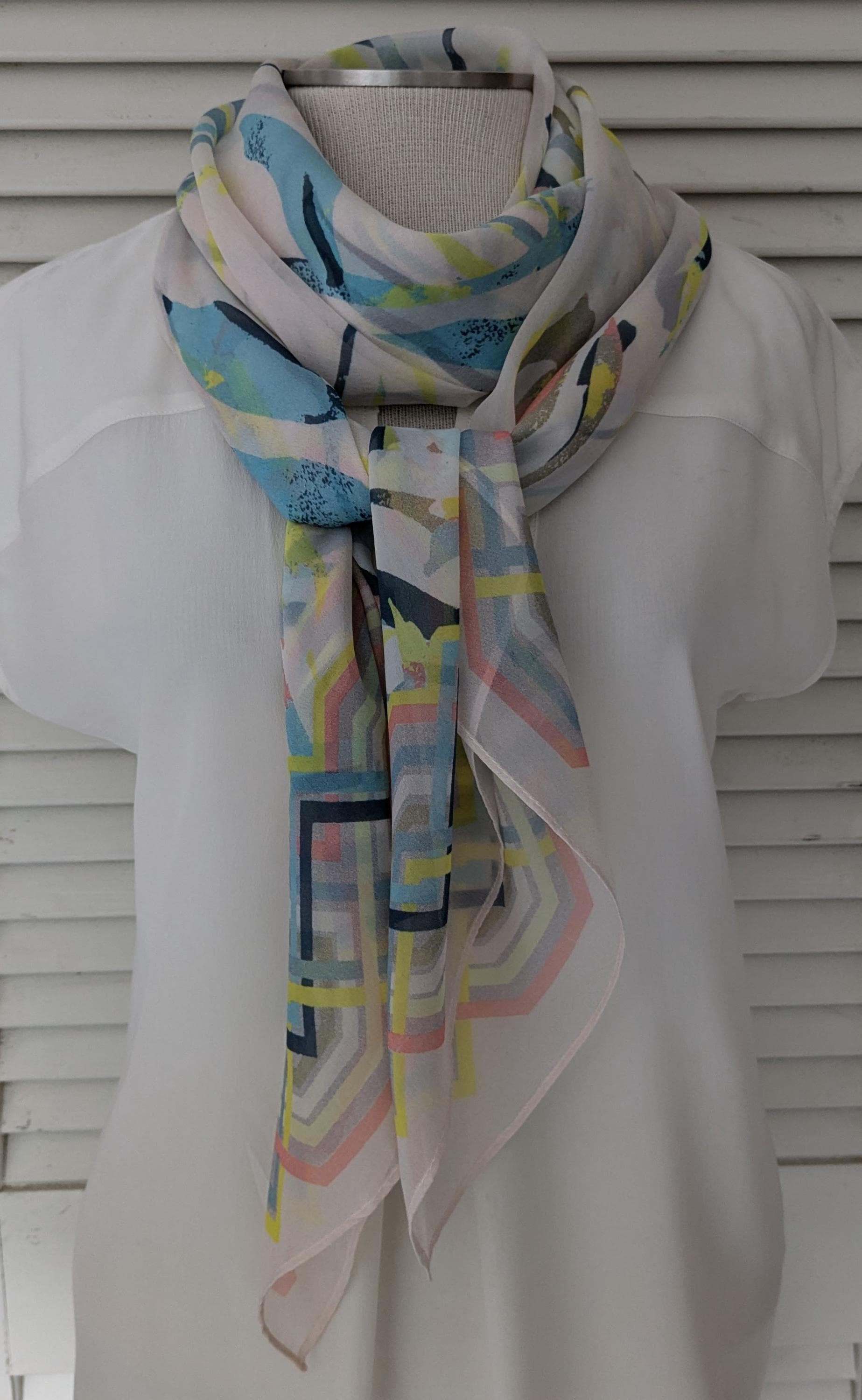 Echo Silk Scarf - Etsy Echo Silk Scarf - Etsy