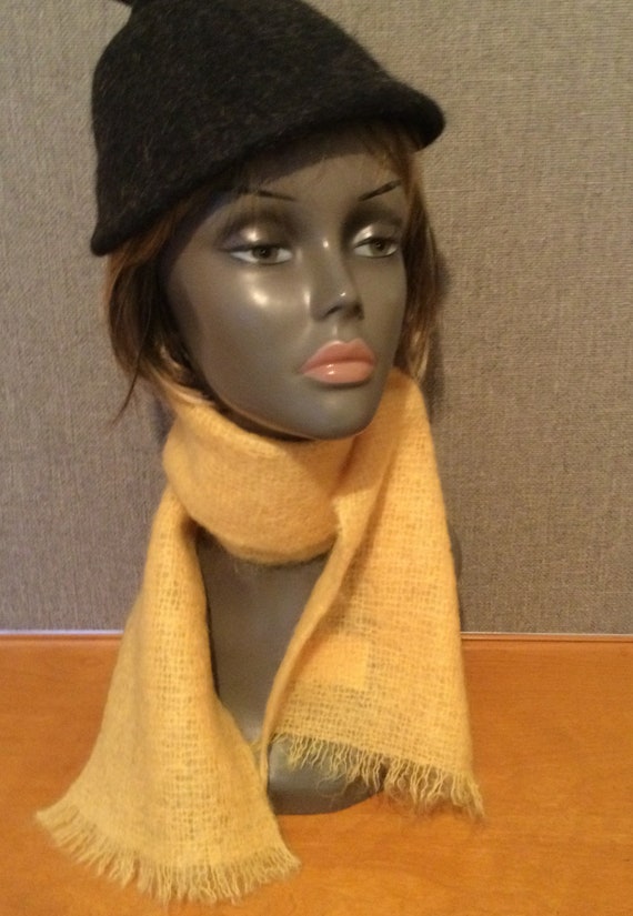 YIKES Scarf Shop Vintage All Mohair Wool Scottish… - image 2