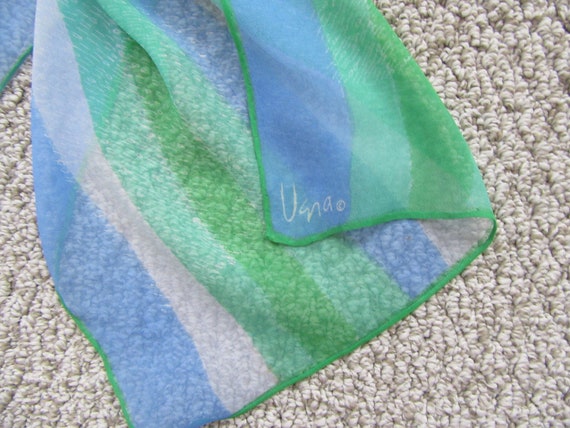 Yikes Scarf Shop Vintage Vera Scarf 100% Silk Chi… - image 5