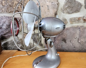 1950s Vintage Art Deco Westinghouse Fan, Y-4627, 2 Speed