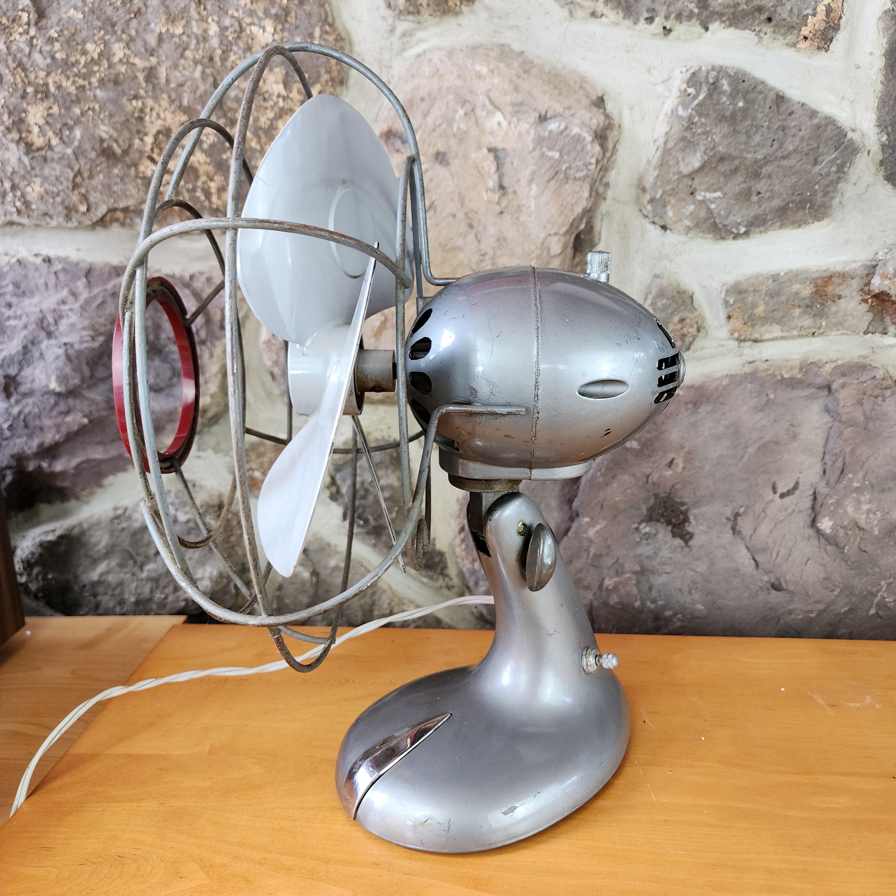 1950s Vintage Art Deco Westinghouse Fan, Y-4627, 2 Speed