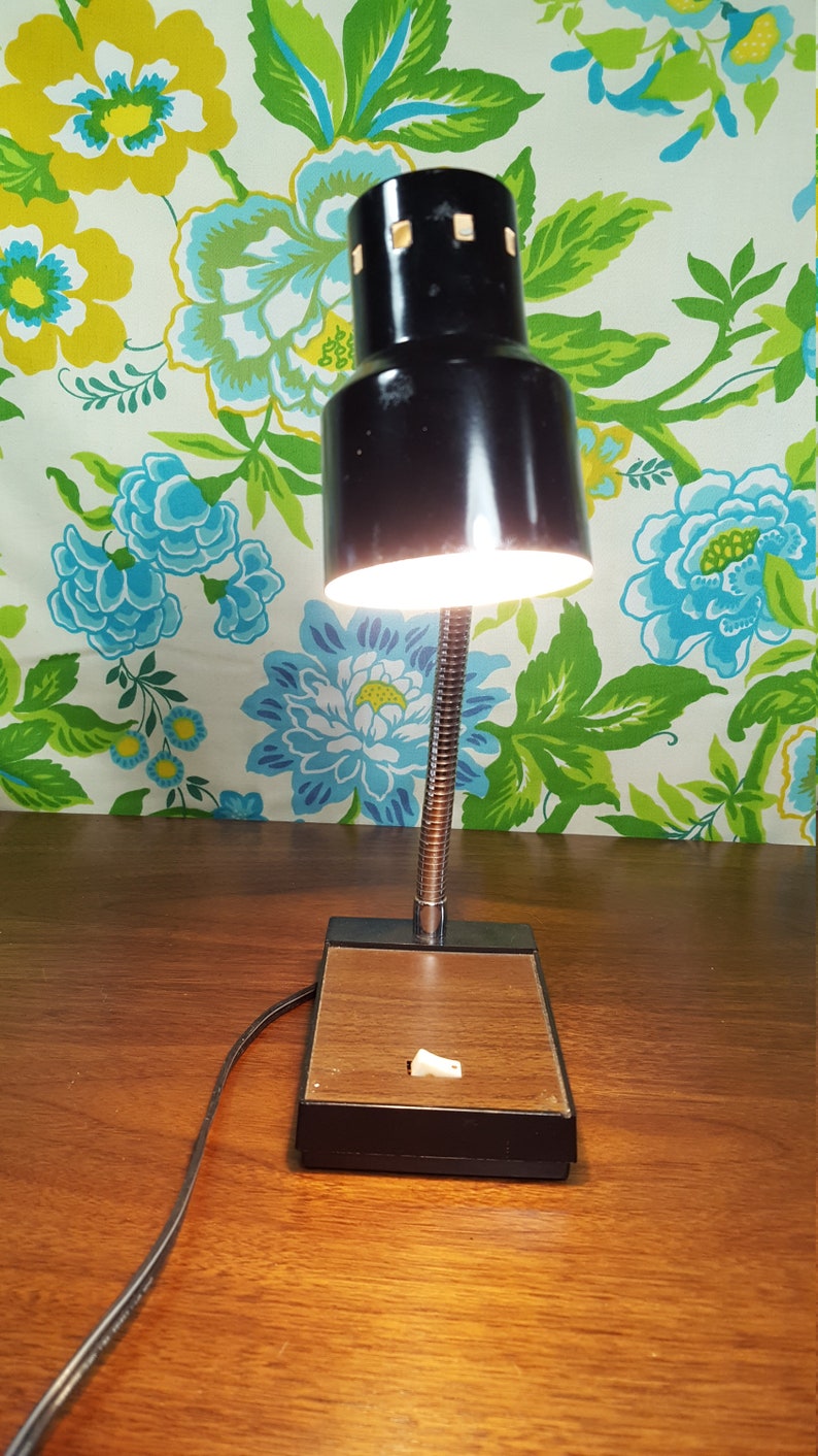 Retro Mobilite Desk Lamp Vintage Goose Neck Desk Light Etsy