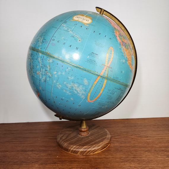 Vintage George F. Cram's World Imperial Globe - Etsy