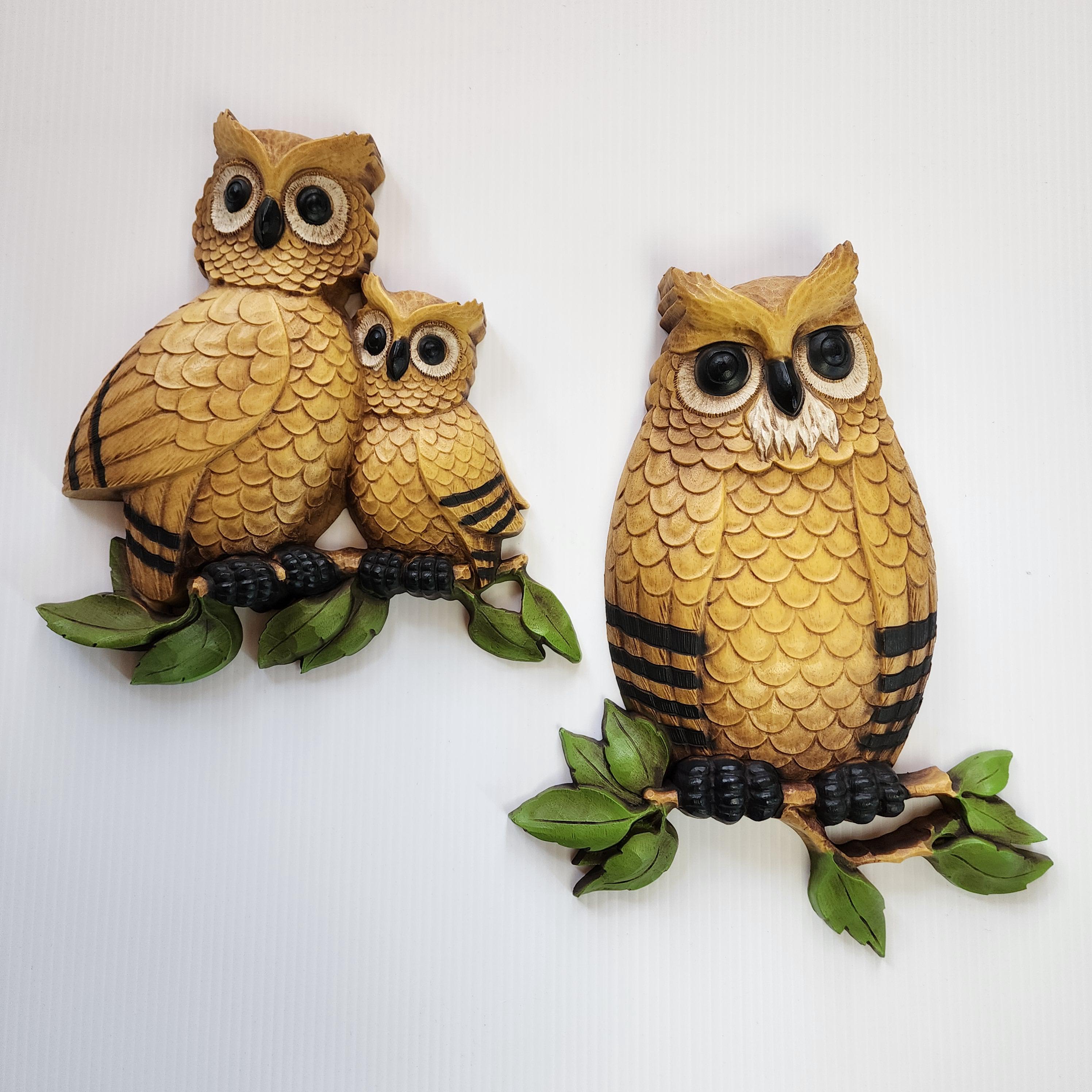 Homco Owls - Etsy