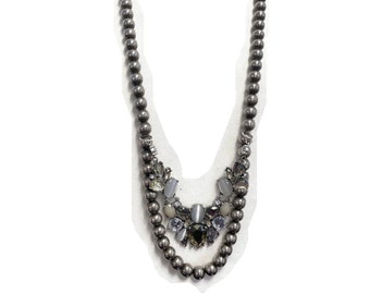 Collier long tendance recyclé | Bijoux Strass