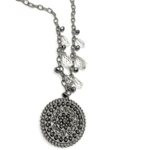 Recycled handmade pendant necklace