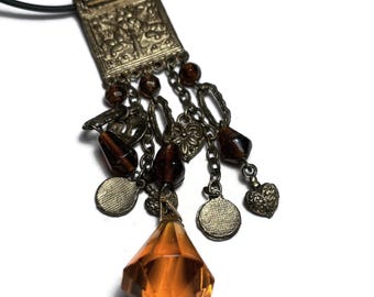 Upcycled vintage necklace
