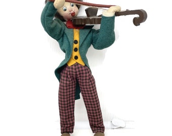 Klumpe Roldan violinist doll