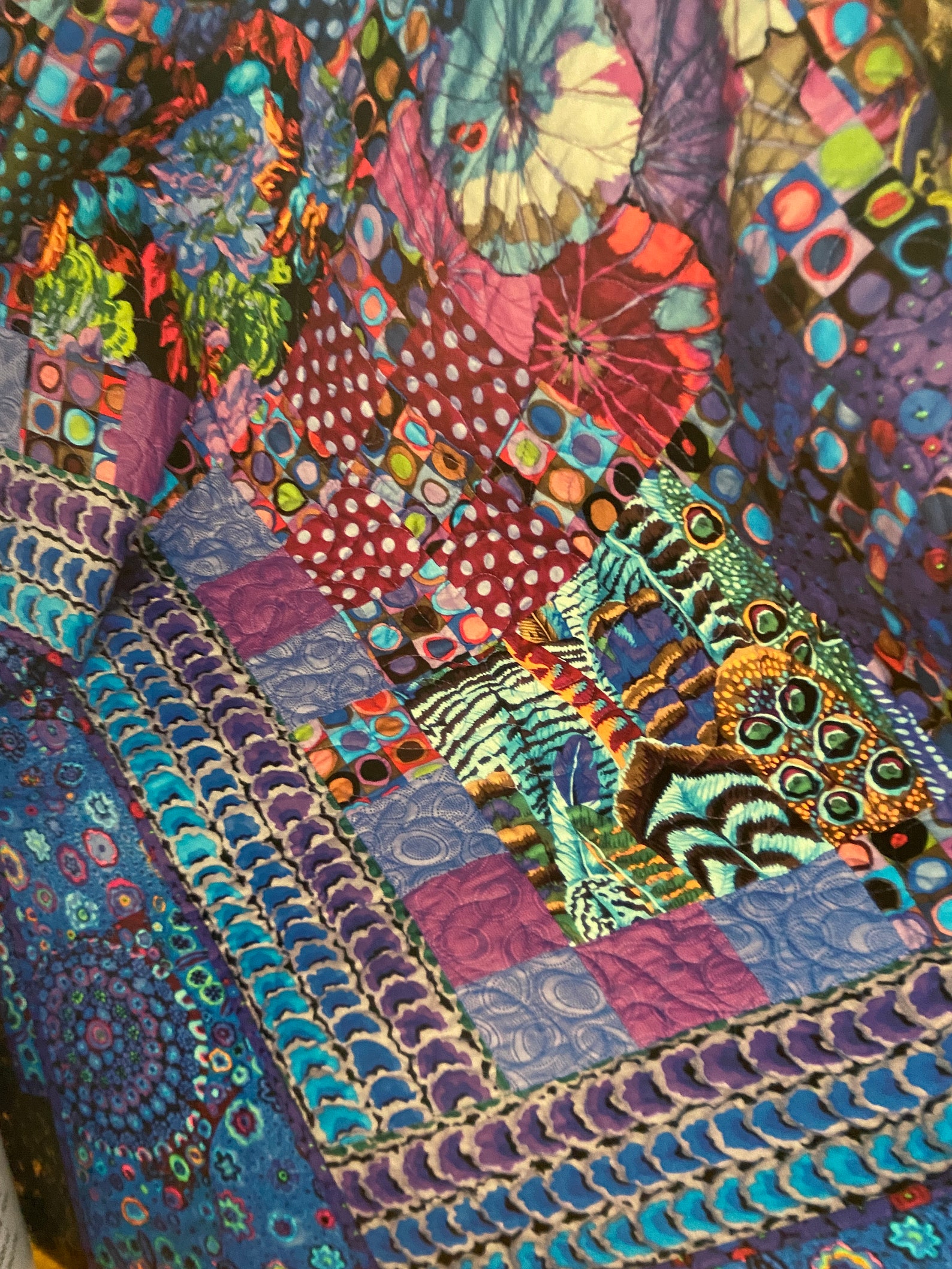 NEW Kaffe Fassett Quilt Kit Fabric Tiddlywinks Rosy Etsy