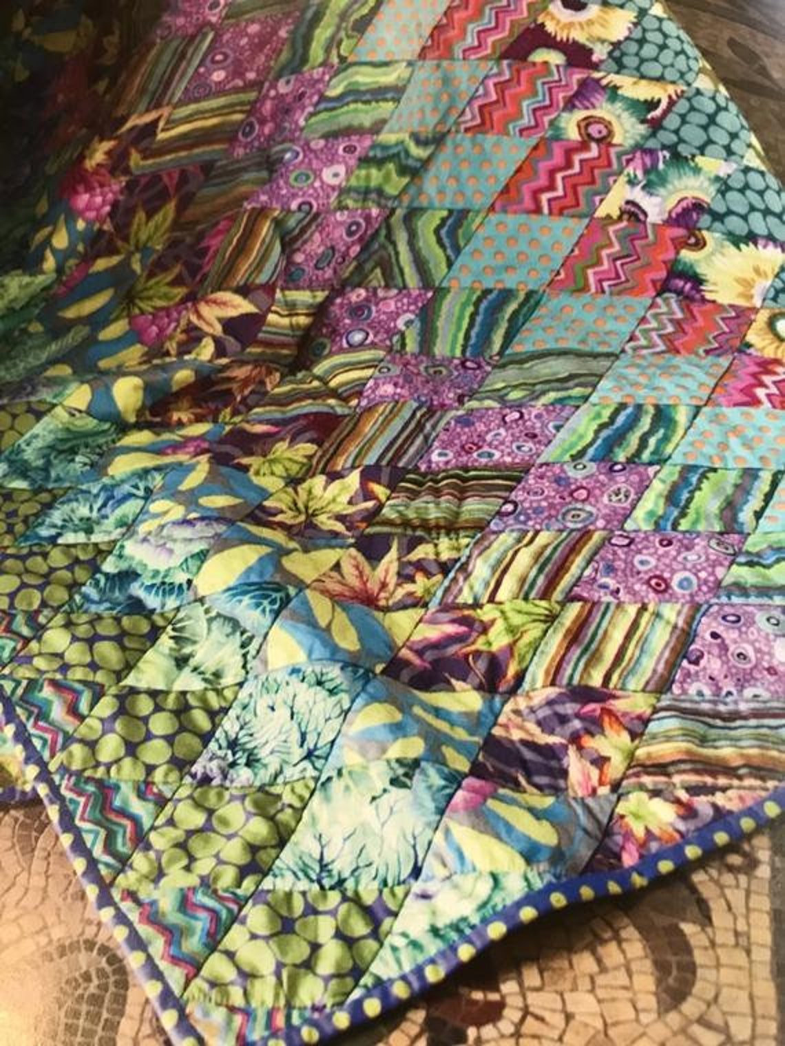 O Kaffe Fabric Quilt Kit Kaffe Fassett Quilts in Etsy