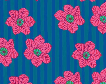 パリコレクション Kaffe Fassett 100 BLUE PWBM091 Lily Zebra Fabric Collective トップス
