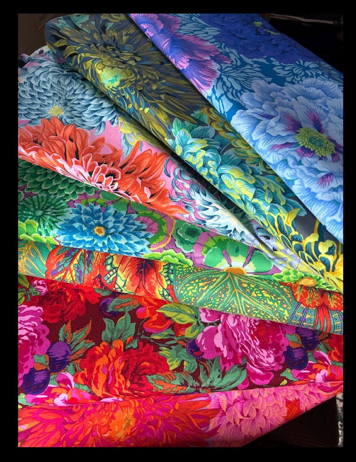 Kaffe Fabric - Quilt Kit Kaffe Fassett "fassett Queen Flurry" - Queen ...