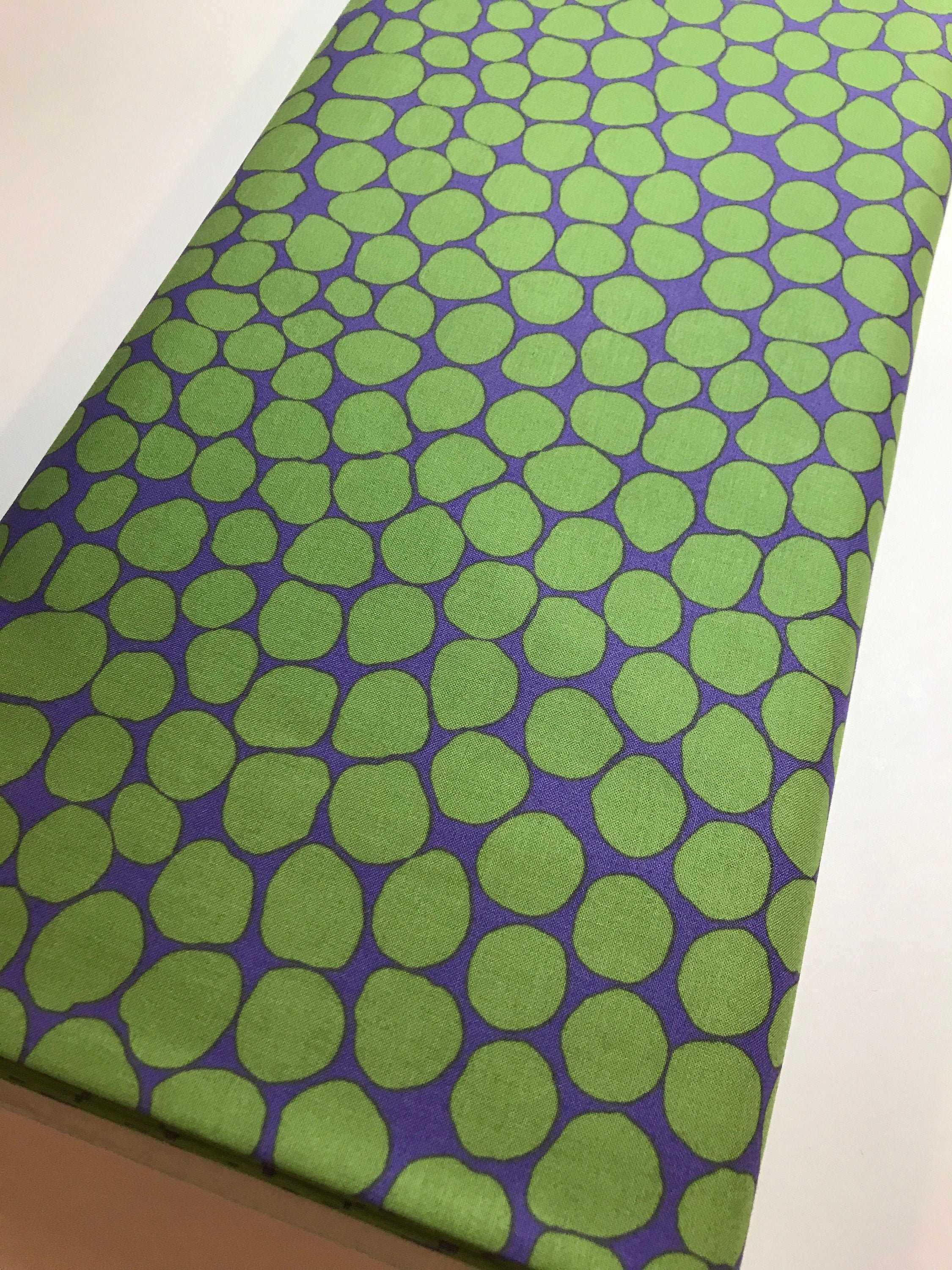 Kaffe Fassett Fabric Jumble in Moss PWBM053.MOSS Spring Etsy