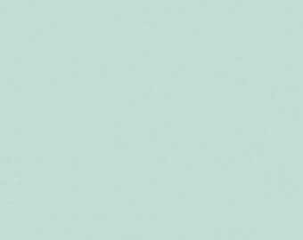 Tilda Fabric - Tilda Solid Soft Teal 120003 - Solids - 100% Quilting Cotton by 1/2 Yard