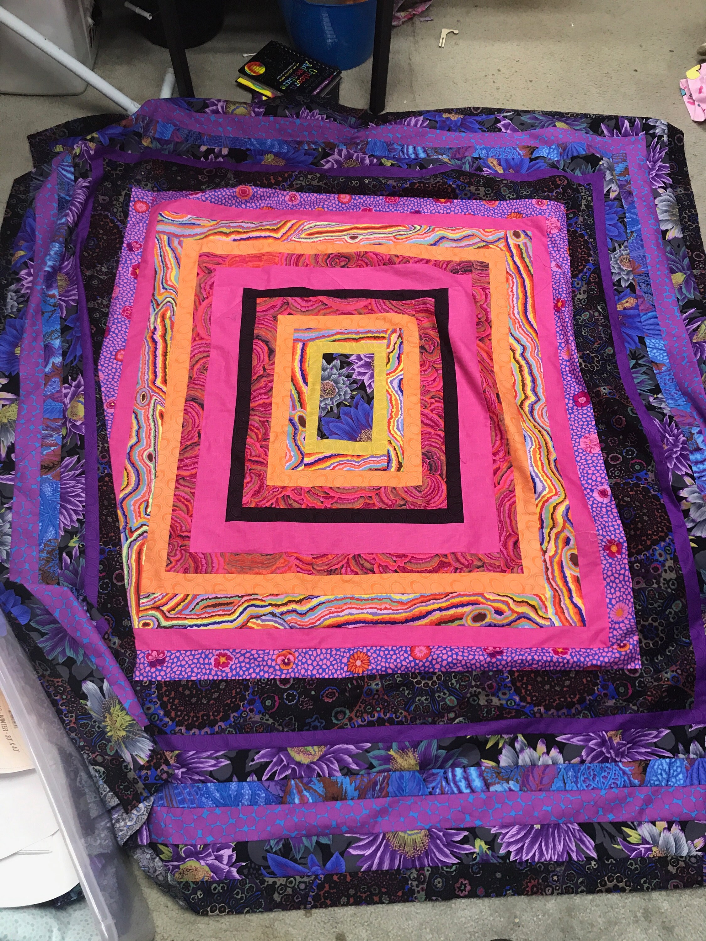 New Kaffe Fabric Quilt Kit Kaffe Fassett Hawaiian Etsy