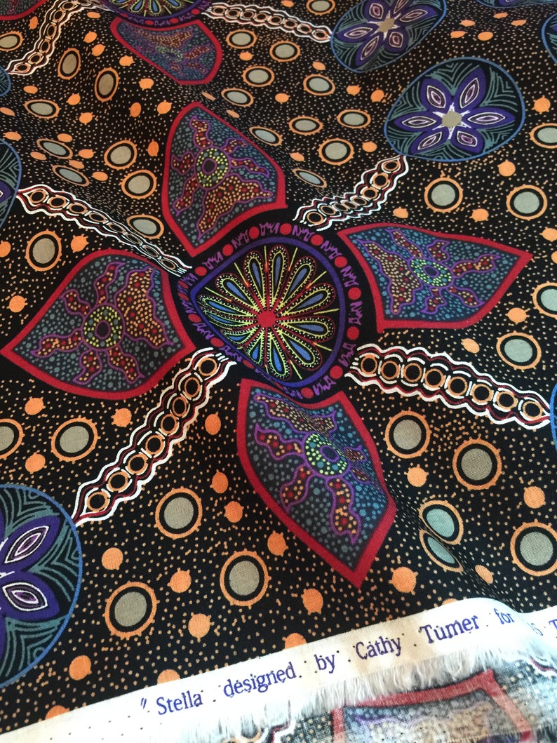 Stunning Australian Fabric Quilt Log Cabin Kit Quilt 84 1/2 Etsy