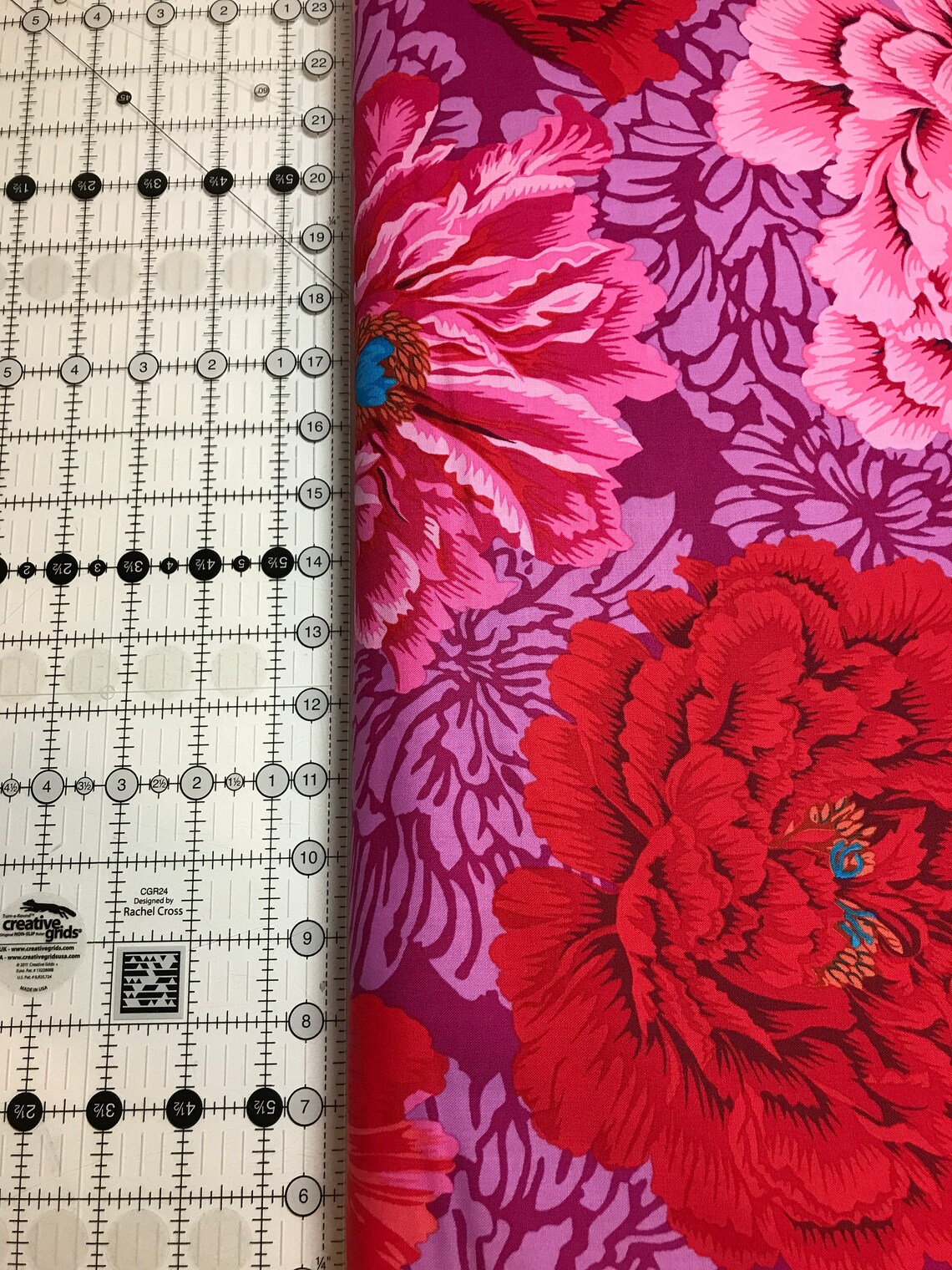 Kaffe Fassett Fabric- Brocade Peony PWPJ062.HOT Spring Collective 2021 ...