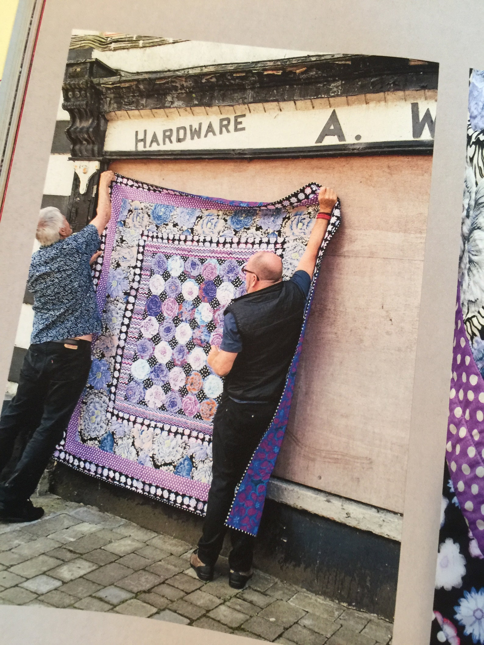 RARE OOP Kaffe Fassett Fabric Quilt Kit brassica Snowballs Etsy